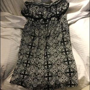 Women’s strapless  mini dress- Size L